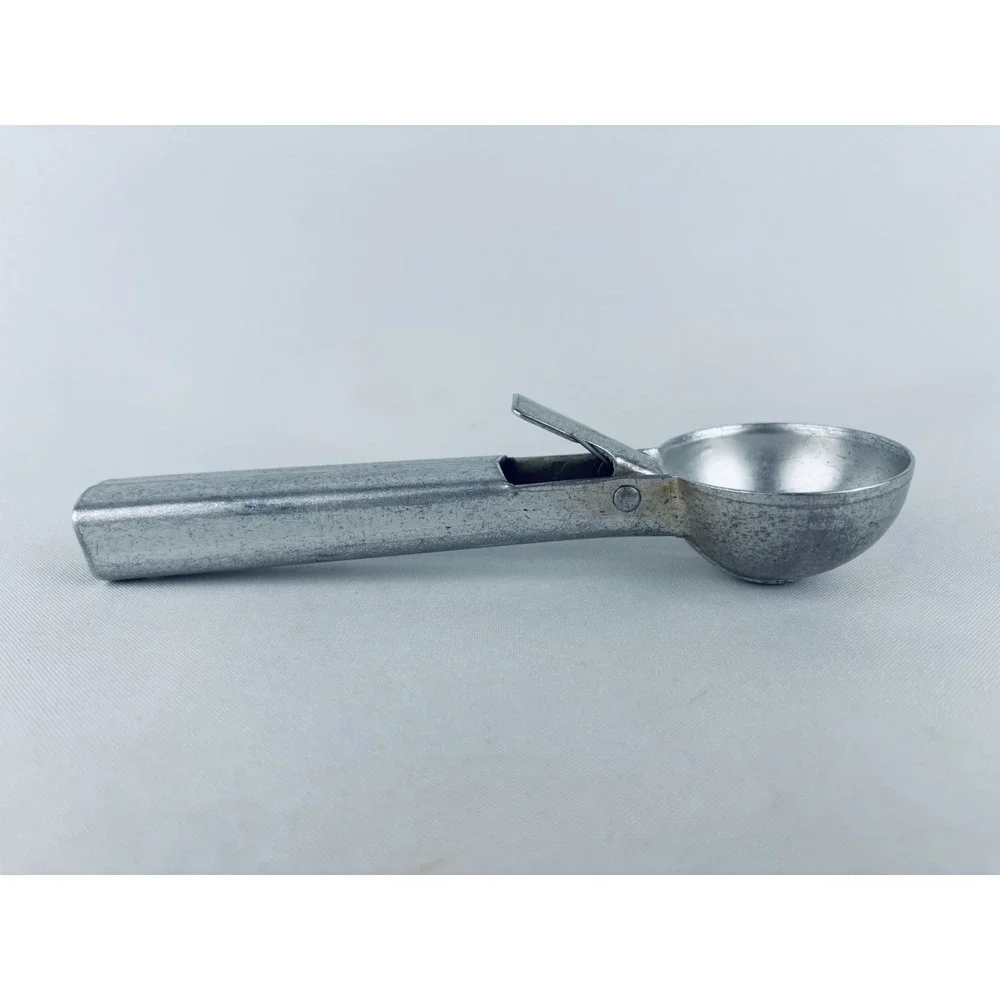 Vintage Ice Scream Meatball Scoop Aluminum Pat. No. 2756698 USA MCM 1950s 7